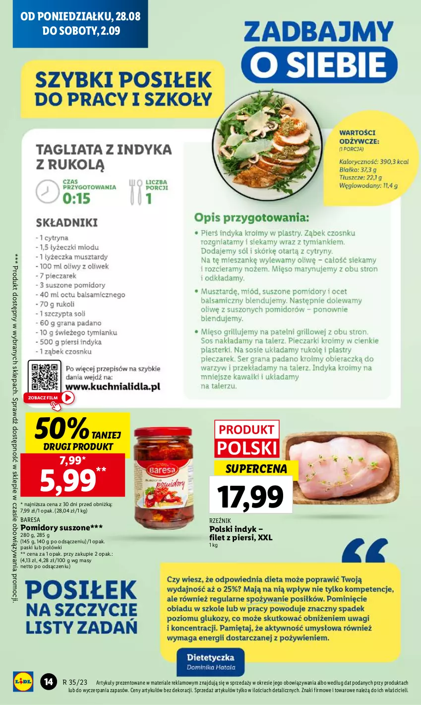 Gazetka promocyjna Lidl - GAZETKA - ważna 28.08 do 02.09.2023 - strona 28 - produkty: Pomidory