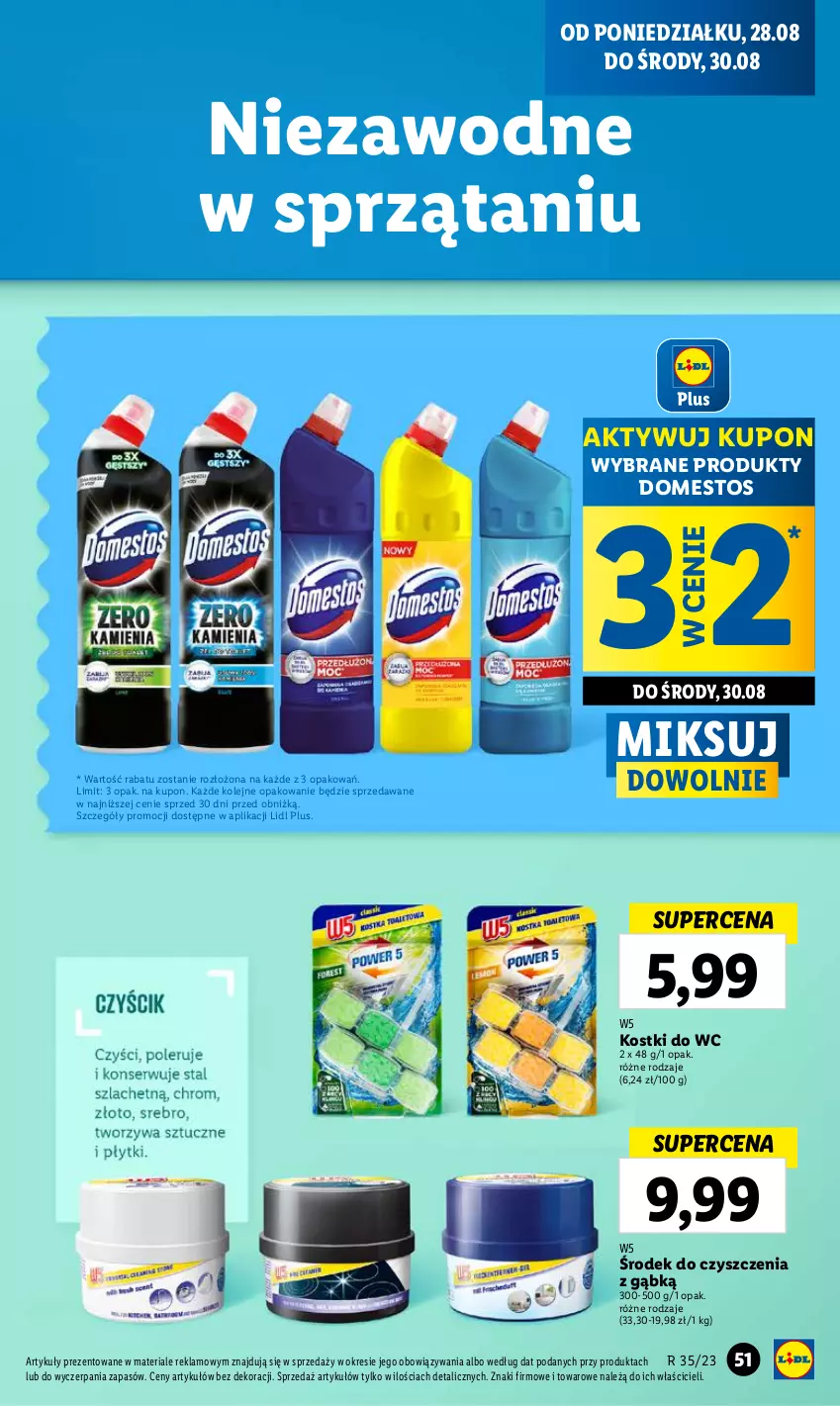 Gazetka promocyjna Lidl - GAZETKA - ważna 28.08 do 02.09.2023 - strona 65 - produkty: Domestos, Olej