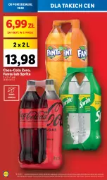 Gazetka promocyjna Lidl - GAZETKA - Gazetka - ważna od 02.09 do 02.09.2023 - strona 14 - produkty: Coca-Cola, Fanta, Sprite, Fa