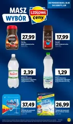 Gazetka promocyjna Lidl - GAZETKA - Gazetka - ważna od 02.09 do 02.09.2023 - strona 21 - produkty: Nescafé, Kawa rozpuszczalna, Mus, Finish, Bell, Tablet, Kawa, Muszynianka, Woda mineralna, Bella, Zmywarki, Woda, Tabletki do zmywarki, Magnez