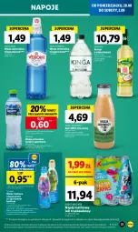 Gazetka promocyjna Lidl - GAZETKA - Gazetka - ważna od 02.09 do 02.09.2023 - strona 45 - produkty: Sok, Por, Pur, Napoje, LANA, Sport, Syrop, Limonka, Kubuś Waterrr, Woda mineralna, Kubuś, Woda, Napój, Olej, Mięta, Herbapol, Kokos
