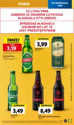 Gazetka promocyjna Lidl - GAZETKA - Gazetka - ważna od 02.09 do 02.09.2023 - strona 49 - produkty: Piwo, Por, Perła, Carlsberg