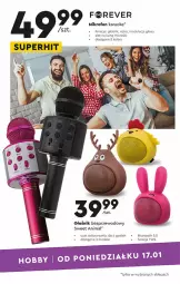 Gazetka promocyjna Biedronka - Okazje tygodnia - Gazetka - ważna od 30.01 do 30.01.2022 - strona 15 - produkty: Głośnik, Mikrofon, Hobby