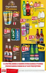 Gazetka promocyjna Topaz - Gazetka - Gazetka - ważna od 15.09 do 15.09.2021 - strona 14 - produkty: Piwa, Piwo, Top, Pur, Gra, Tatra, Carlsberg, Sprite, Harnaś, Lech Premium