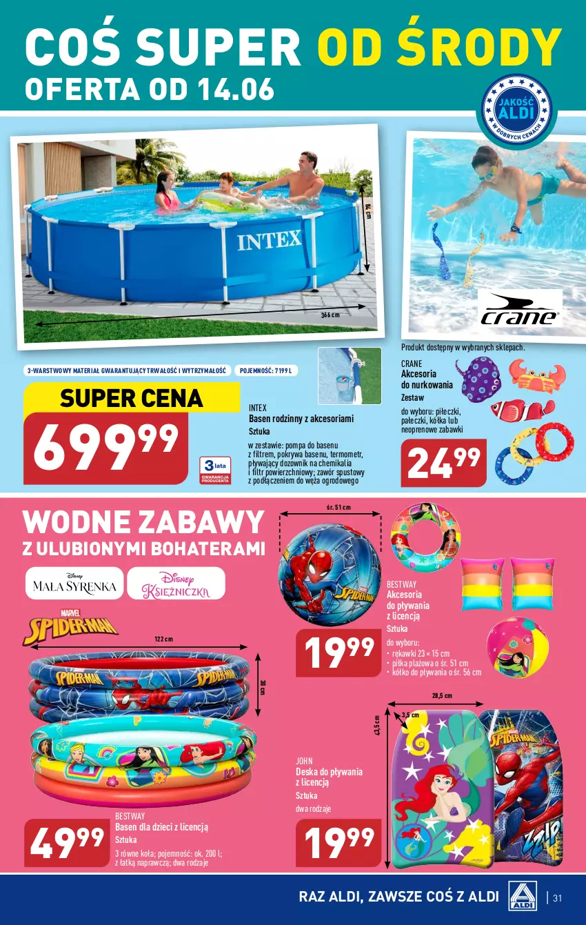 Gazetka promocyjna Aldi - Pełen katalog od 12.06 - ważna 12.06 do 17.06.2023 - strona 31 - produkty: Dozownik, Dzieci, Pokrywa, Tera, Termometr