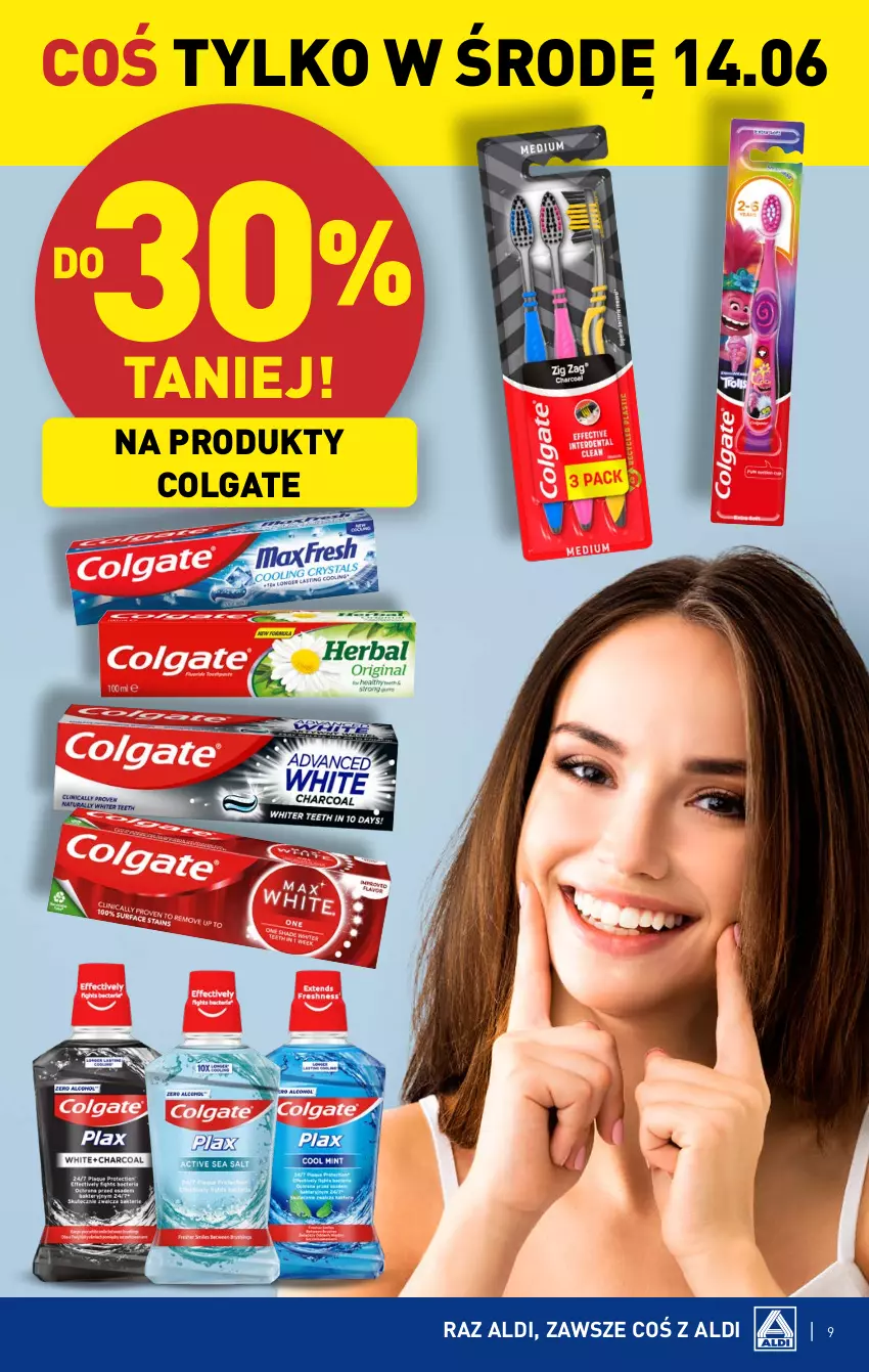 Gazetka promocyjna Aldi - Pełen katalog od 12.06 - ważna 12.06 do 17.06.2023 - strona 9 - produkty: Colgate, LG