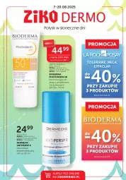 Gazetka promocyjna Ziko - Gazetka Ziko Dermo - Gazetka - ważna od 20.08 do 20.08.2025 - strona 1 - produkty: Bioderma, Dezodorant, Dermedic, Fa