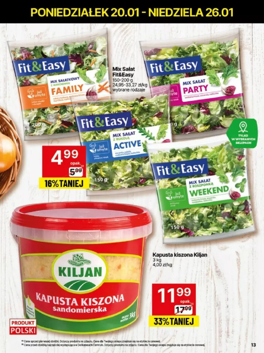 Gazetka promocyjna Delikatesy Centrum - ważna 20.01 do 26.01.2025 - strona 5 - produkty: Rum, Sałat