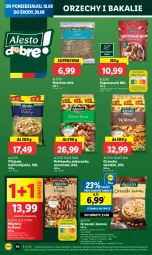 Gazetka promocyjna Lidl - GAZETKA - Gazetka - ważna od 20.08 do 20.08.2025 - strona 50 - produkty: Orzechy włoskie, Pistacje, Migdały łuskane, Gra, Orzeszki, Migdały, Chia, O nas, Orzeszki ziemne