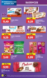 Gazetka promocyjna Lidl - GAZETKA - Gazetka - ważna od 20.08 do 20.08.2025 - strona 54 - produkty: Ciastka, Kinder Bueno, Czekolada, Alcon, Kinder