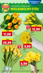 Gazetka promocyjna Lidl - GAZETKA - Gazetka - ważna od 05.04 do 05.04.2023 - strona 19 - produkty: Tulipan, Stół, Bukiet