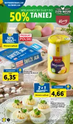 Gazetka promocyjna Lidl - GAZETKA - Gazetka - ważna od 05.04 do 05.04.2023 - strona 2 - produkty: Majonez, Gra, Jaja