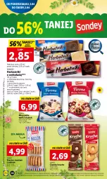 Gazetka promocyjna Lidl - GAZETKA - Gazetka - ważna od 05.04 do 05.04.2023 - strona 52 - produkty: Ciastka, Ser, Stek, Herbatniki, Precle, Deser