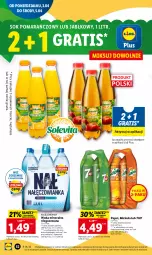 Gazetka promocyjna Lidl - GAZETKA - Gazetka - ważna od 05.04 do 05.04.2023 - strona 58 - produkty: Sok pomarańczowy, Nałęczowianka, Sok, Gra, 7up, Mirinda, Pepsi, Woda mineralna, Woda
