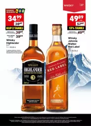 Gazetka promocyjna Delikatesy Centrum - Delibarek DC42-DC43 - Gazetka - ważna od 29.10 do 29.10.2025 - strona 27 - produkty: Rum, Rama, Johnnie Walker, Whisky