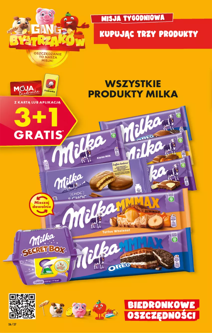 Gazetka promocyjna Biedronka - W tym tygodniu - ważna 10.10 do 15.10.2022 - strona 26 - produkty: Milka