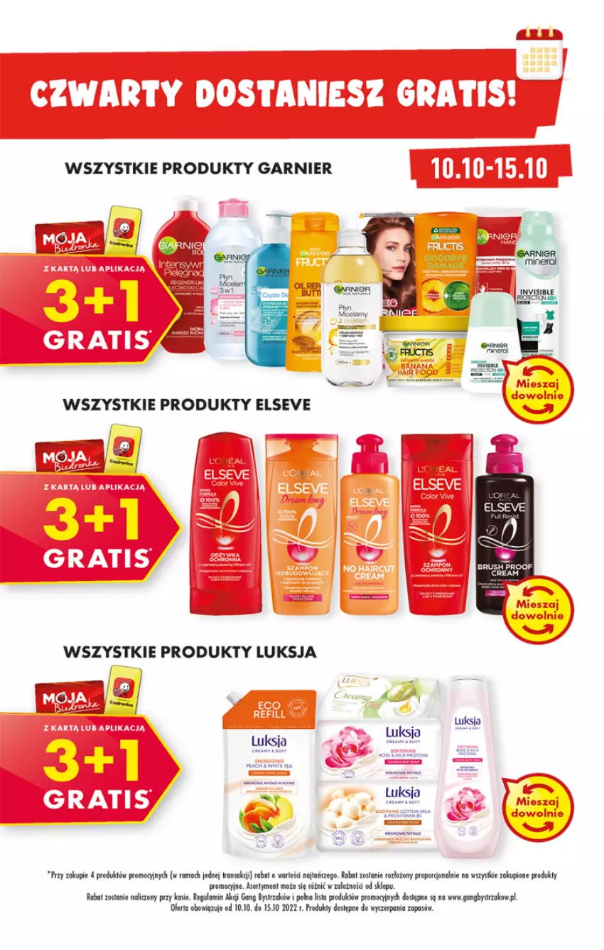 Gazetka promocyjna Biedronka - W tym tygodniu - ważna 10.10 do 15.10.2022 - strona 39 - produkty: Ba!, Garnier, Luksja, Por, Rama, Tran