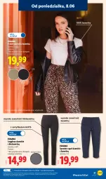 Gazetka promocyjna Lidl - Katalog ważny od 8.06 - Gazetka - ważna od 13.06 do 13.06.2026 - strona 23 - produkty: Sok, Gin, Gra, T-shirt, Legginsy, Spodnie, Grafika