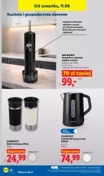 Gazetka promocyjna Lidl - Katalog ważny od 8.06 - Gazetka - ważna od 13.06 do 13.06.2026 - strona 34 - produkty: Silvercrest, Czajnik elektryczny, Czajnik, Kuchnia, Kubek termiczny, Kubek, Dozownik