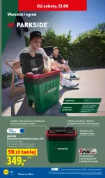 Gazetka promocyjna Lidl - Katalog ważny od 8.06 - Gazetka - ważna od 13.06 do 13.06.2026 - strona 46 - produkty: Parkside, Ser, Przewód, Lodówka, Otwieracz, Ogród, Akumulator