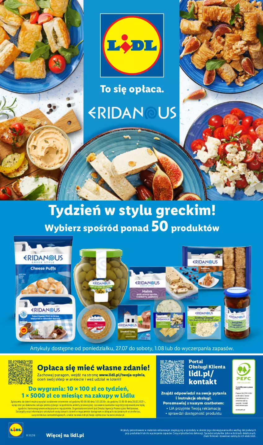 Gazetka promocyjna Lidl - Gazetka ważna od 27.07. do 01.08. - ważna 27.07 do 01.08.2026 - strona 54 - produkty: Gra, Laur, Mola, Papier, Por, Portal