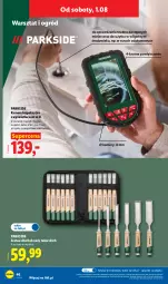 Gazetka promocyjna Lidl - Gazetka ważna od 27.07. do 01.08. - Gazetka - ważna od 01.08 do 01.08.2026 - strona 52 - produkty: Parkside, Por, Noż, Rura, Kabel USB, Tran, Kamera, Kamery, Sport, Haczyk, Ogród, LG