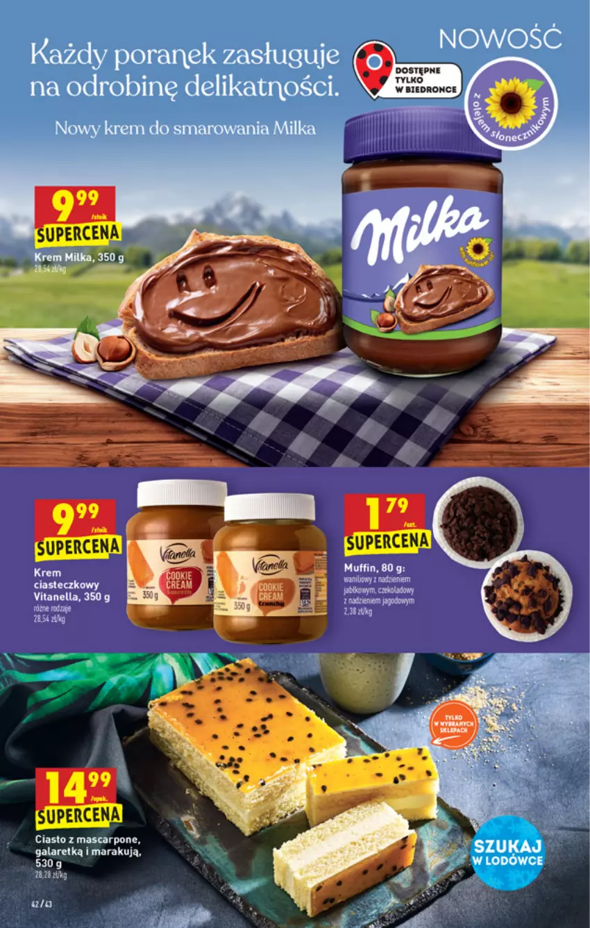 Gazetka promocyjna Biedronka - W tym tygodniu - ważna 26.08 do 01.09.2021 - strona 42 - produkty: Gala, Mascarpone, Milka, Por