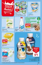 Gazetka promocyjna Auchan - Gazetka MAXI rewelacje! Hipermarket Auchan - Gazetka - ważna od 20.09 do 20.09.2023 - strona 13 - produkty: Jogurt naturalny, Ser, Twaróg, Jaja, Jogurt, Rolmlecz, Smalec, Margaryna, Twaróg półtłusty, Napój mleczny, Ser twarogowy, Flora, Napój, Mleko