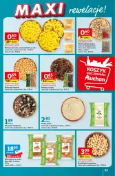 Gazetka promocyjna Auchan - Gazetka MAXI rewelacje! Hipermarket Auchan - Gazetka - ważna od 20.09 do 20.09.2023 - strona 33 - produkty: Makaron, Mieszanka studencka, Daktyle, Płatki owsiane, Sezam, Popcorn, Rurki, Kukurydza