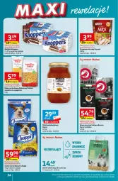 Gazetka promocyjna Auchan - Gazetka MAXI rewelacje! Hipermarket Auchan - Gazetka - ważna od 20.09 do 20.09.2023 - strona 34 - produkty: Makaron, Prymat, Kawa ziarnista, Wafelek, Chappi, Kawa, Spaghetti, Miód, Knoppers, Ariel, Sucha karma