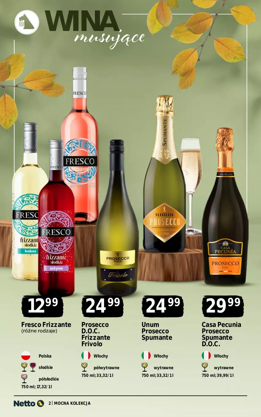 Gazetka promocyjna Netto - Alkohole - Wina - ważna 13.10 do 25.10.2025 - strona 2 - produkty: Fresco, Mus, Prosecco, Puma