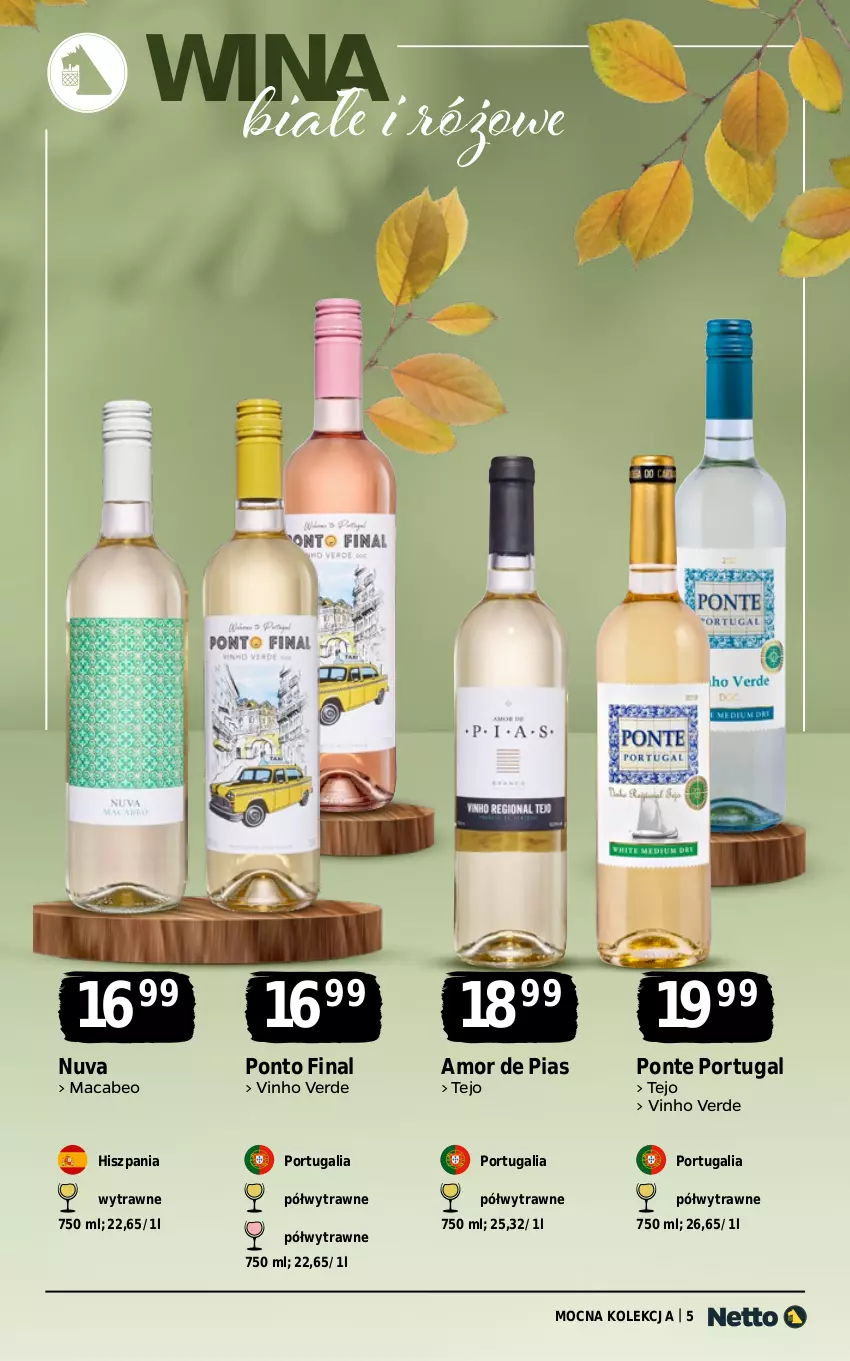 Gazetka promocyjna Netto - Alkohole - Wina - ważna 13.10 do 25.10.2025 - strona 5 - produkty: Por