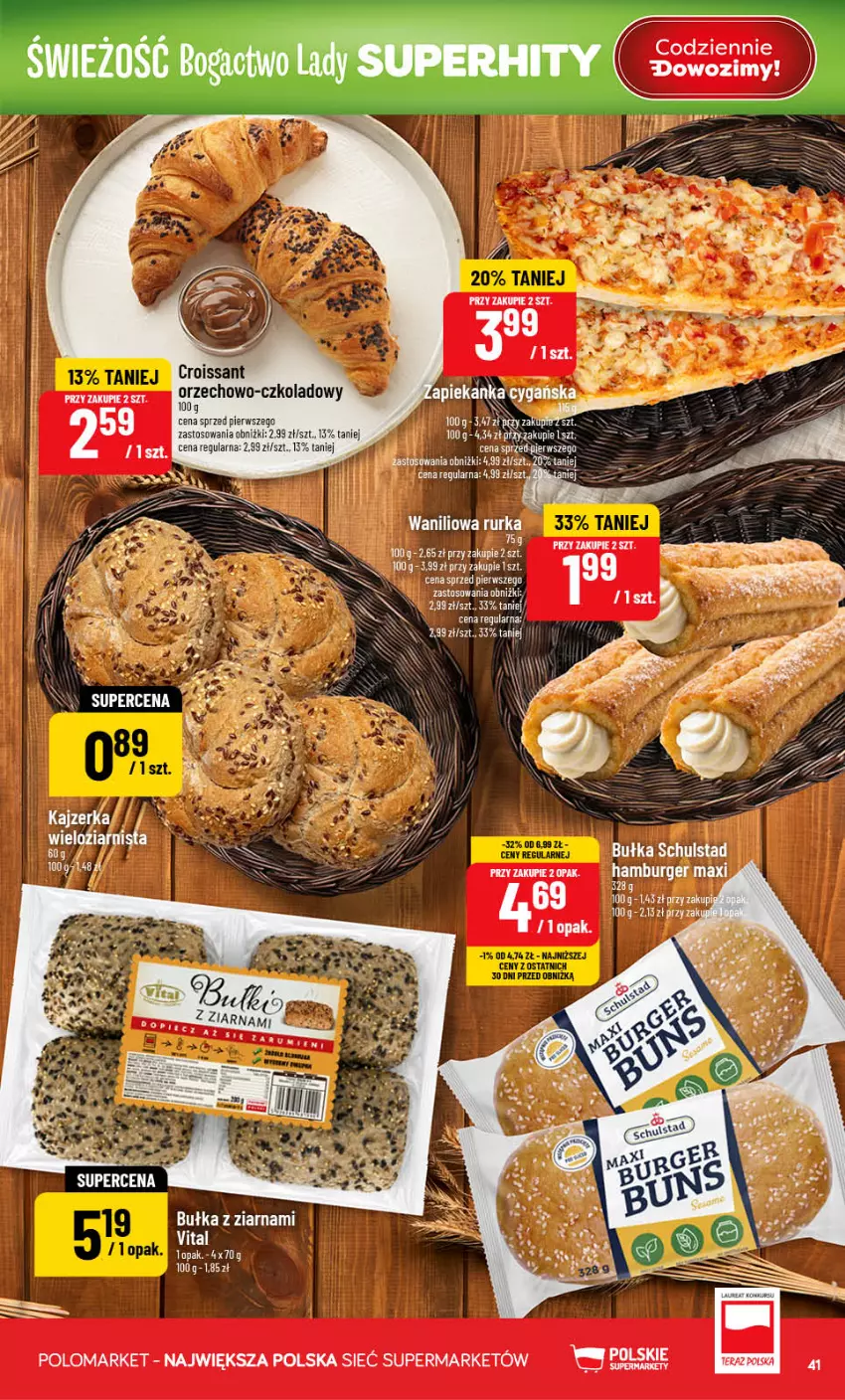 Gazetka promocyjna PoloMarket - Gazetka Polomarket 22.07-28.07 - ważna 22.07 do 28.07.2026 - strona 41 - produkty: Bułka, Kajzerka, Tera