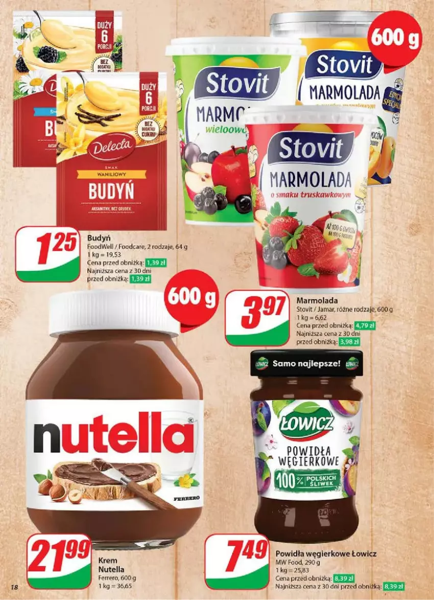 Gazetka promocyjna Dino - ważna 19.02 do 25.02.2025 - strona 10 - produkty: Ferrero, Marmolada, Mola, Nutella