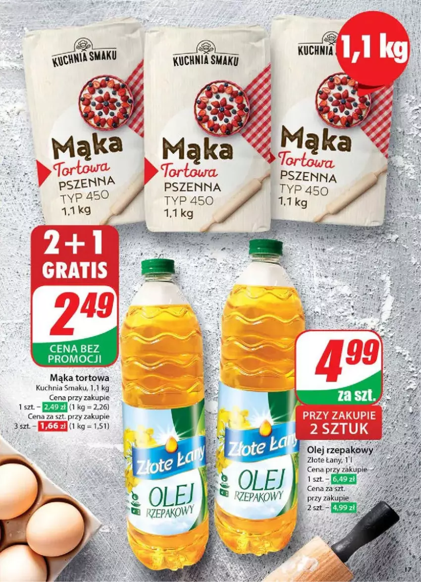 Gazetka promocyjna Dino - ważna 19.02 do 25.02.2025 - strona 9 - produkty: Kuchnia, Mąka, Olej, Olej rzepakowy