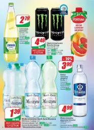 Gazetka promocyjna Dino - Gazetka - ważna od 25.02 do 25.02.2025 - strona 12 - produkty: Mus, Napój energetyczny, Lemoniada, Fortuna, Szyna, Woda mineralna, Woda, Napój, Nektar, Grejpfrut, Fa
