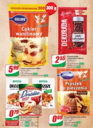 Gazetka promocyjna Dino - Gazetka - ważna od 25.02 do 25.02.2025 - strona 8 - produkty: Piec, Drożdże, Por, Cukier, Proszek do pieczenia, Cukier wanilinowy, Delecta