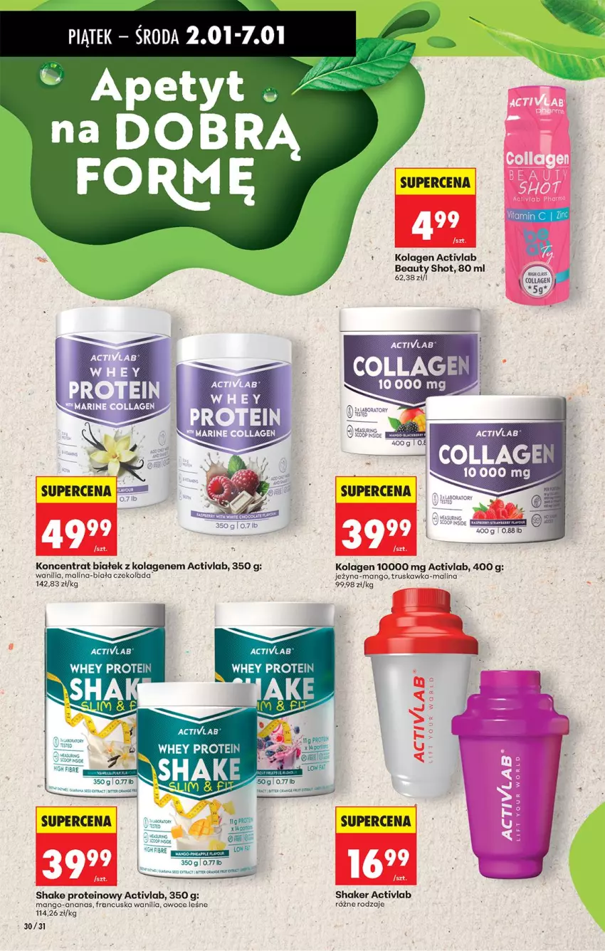 Gazetka promocyjna Biedronka - Od Czwartku - ważna 31.12.2026 do 06.01.2027 - strona 40 - produkty: Ananas, Czekolada, Gin, Kolagen, Mango, Owoce, Rust