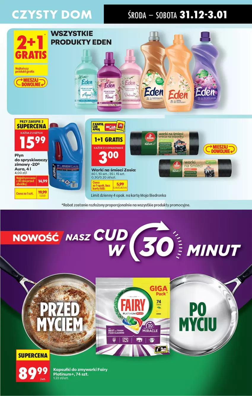 Gazetka promocyjna Biedronka - Od Czwartku - ważna 31.12.2026 do 06.01.2027 - strona 73 - produkty: Fa, Gra, Płyn do spryskiwaczy, Por