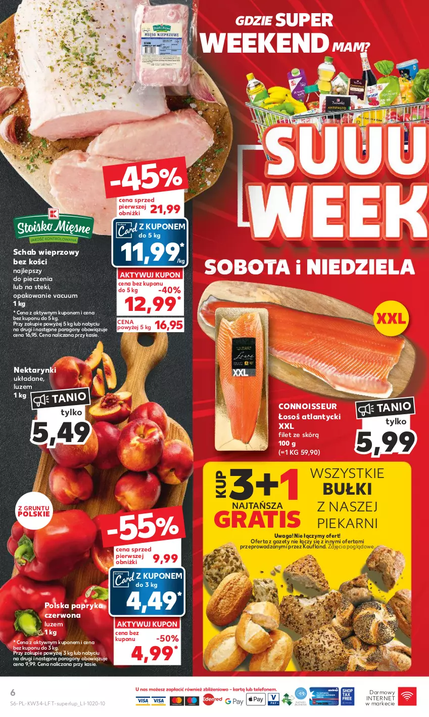 Gazetka promocyjna Kaufland - Gazetka tygodnia - ważna 24.08 do 30.08.2023 - strona 6 - produkty: Gra, Grunt, Nektar, Papryka, Papryka czerwona, Piec, Schab wieprzowy, Stek, Waga