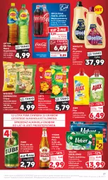 Gazetka promocyjna Kaufland - Gazetka tygodnia - Gazetka - ważna od 30.08 do 30.08.2023 - strona 21 - produkty: Piwa, Piwo, Płyn do prania, Ajax, Papier, Ice tea, Chipsy, Coca-Cola, Tyskie, Papier toaletowy, Velvet, Woolite, Lipton, Napój gazowany, Fanta, Napój niegazowany, Sprite, Lay’s, Napój, Fa