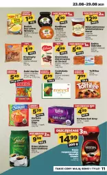Gazetka promocyjna Netto - Gazetka - ważna od 28.08 do 28.08.2021 - strona 11 - produkty: Earl Grey, Nescafé, Kawa rozpuszczalna, Por, Kremówka, Winiary, Saga, Dr Gerard, Kawa mielona, Kawa, Herbata czarna, Dell, Lovi, Konfitura, Czekolada, Miód, Toffifee, Babka, Herbata, Gala, Haribo, Merci, Budyń, Biszkopty, Nektar