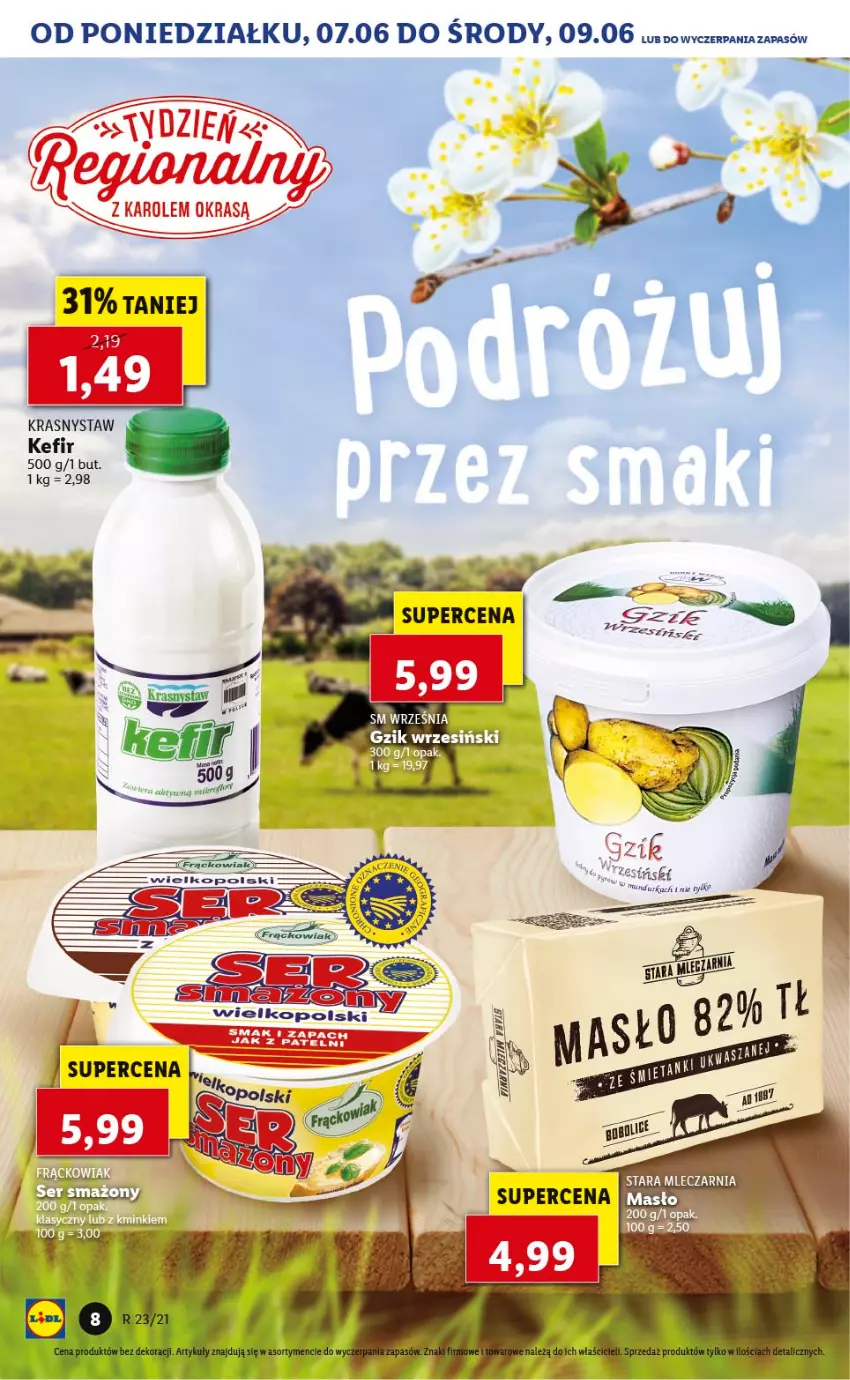 Gazetka promocyjna Lidl - TYDZIEŃ REGIONALNY - ważna 07.06 do 11.06.2021 - strona 13 - produkty: Kefir