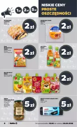 Gazetka promocyjna Netto - Od Poniedziałku - Gazetka - ważna od 20.06 do 20.06.2026 - strona 4 - produkty: Sok, Mus, Zupa, Worki na śmieci, Hamburger, Burger, Morliny, Worki na śmiec, Dzieci, Kubuś