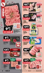 Gazetka promocyjna Netto - Od Poniedziałku - Gazetka - ważna od 20.06 do 20.06.2026 - strona 8 - produkty: Kurczak, Mięso mielone, Mięso mielone z łopatki wieprzowej, Sok, Sokołów, Tatar wołowy, Tusz, Schab wieprzowy, Burger, Grill, Mięso