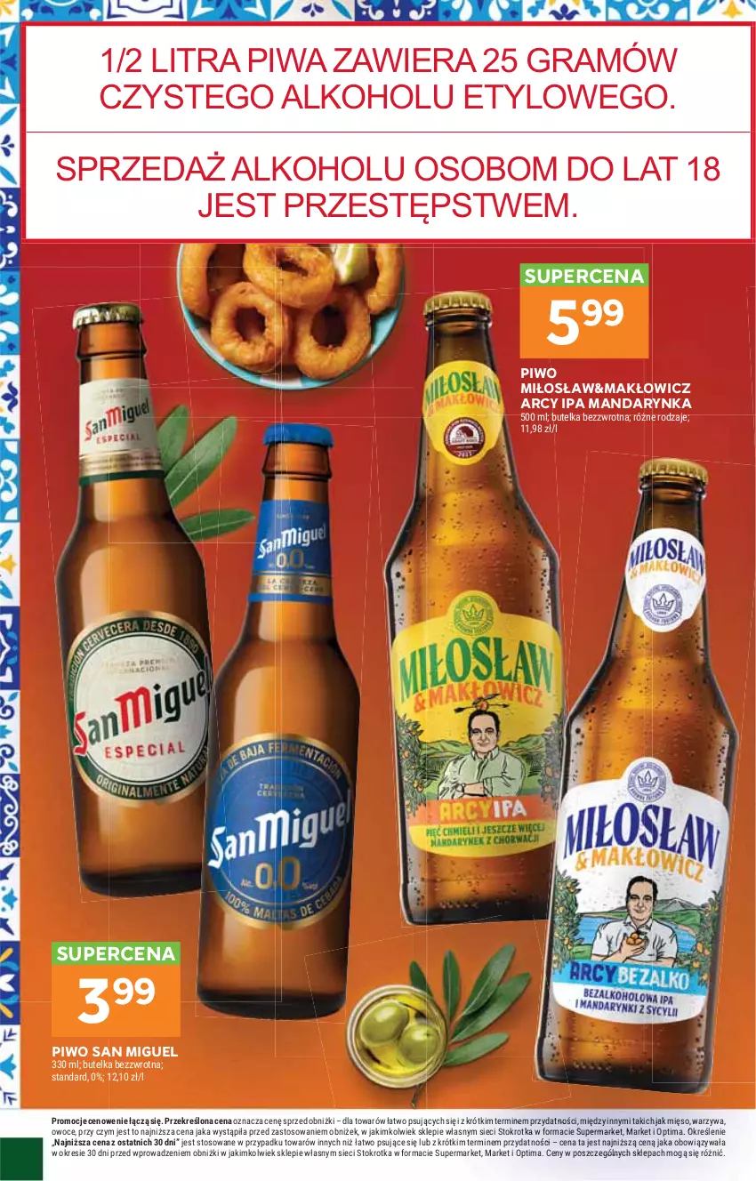 Gazetka promocyjna Stokrotka - Market - ważna 06.08 do 12.08.2026 - strona 24 - produkty: Gra, Mięso, Optima, Owoce, Piwa, Piwo, Warzywa
