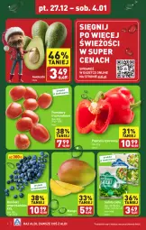 Gazetka promocyjna Aldi - Pełna oferta - Gazetka - ważna od 04.01 do 04.01.2025 - strona 2 - produkty: Papryka czerwona, Papryka, Sałat, Mango, Pomidory