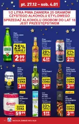 Gazetka promocyjna Aldi - Pełna oferta - Gazetka - ważna od 04.01 do 04.01.2025 - strona 20 - produkty: Piwa, Piwo, Ser, Por, Gra, Stek, Desperados, Perła, Corona Extra, Harnaś