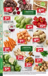 Gazetka promocyjna Stokrotka - Market - Gazetka - ważna od 15.04 do 15.04.2025 - strona 10 - produkty: Chrzan, Cebula, Warzywa, Gin, Pietruszka, Papryka czerwona, Papryka, Ziemniaki, Sałat, Buraki, Owoce, Mięso