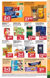Gazetka promocyjna Stokrotka - Market - Gazetka - ważna od 15.04 do 15.04.2025 - strona 17 - produkty: Tchibo, Ciastka, Princessa, Warzywa, Por, Gra, Cukier, Kawa ziarnista, Kawa mielona, Kawa, Lack, Lipton, Czekolada, Delicje, Baton, Owoce, Cukierki, Jacobs, Herbata, Haribo, Mięso, Kinder, Herbapol